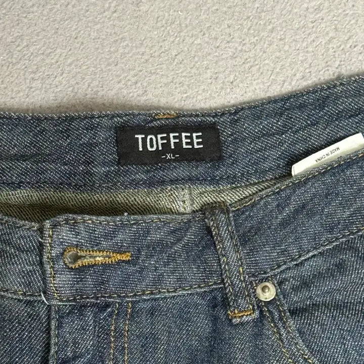 [BUNJANG] TOPI Washing Straight Denim Pants / 토피 워싱 스트레이트 데님 바지