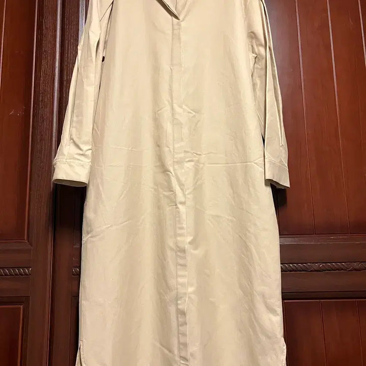 [BUNJANG] Sienne Od Detail Shirt Maxi Dress / 시에 오드 디테일 셔츠 원피스(맥시)