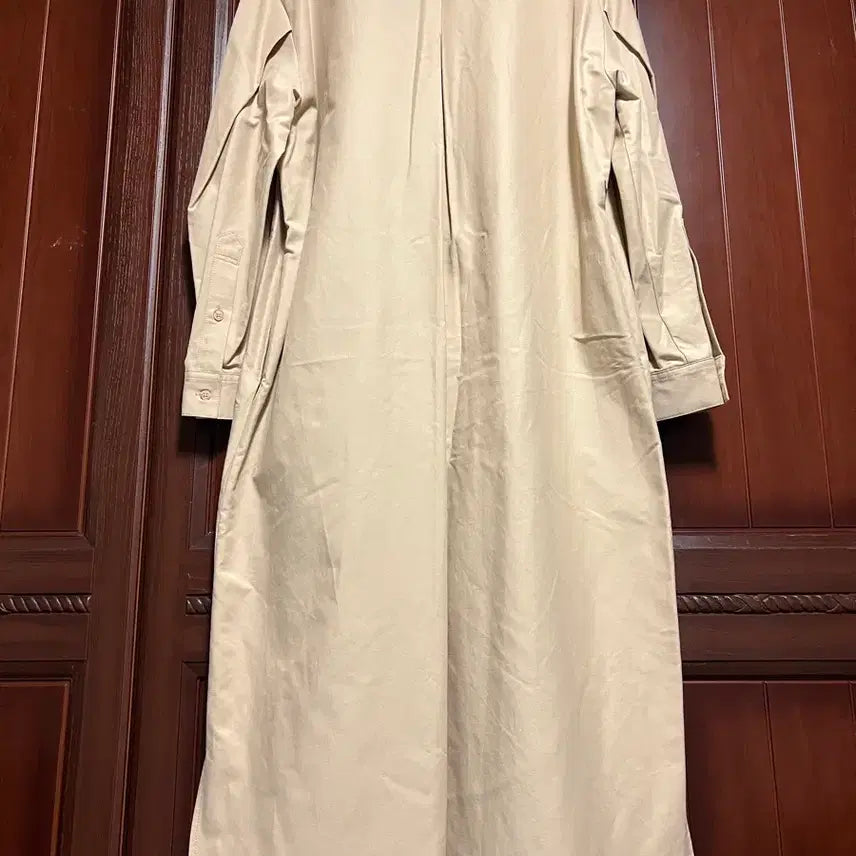 [BUNJANG] Sienne Od Detail Shirt Maxi Dress / 시에 오드 디테일 셔츠 원피스(맥시)