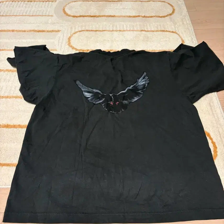 [BUNJANG] YZY GAP Engineered by Balenciaga Dove Longsleeve T-shirt / 이지 갭 엔지니어드 바이 발렌시아가 도브 롱슬리브 티셔츠 블랙 L