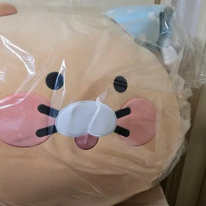 [BUNJANG] Kakao Friends Mega Face Chun-Sik Plush / (새상품)메가페이스 춘식이