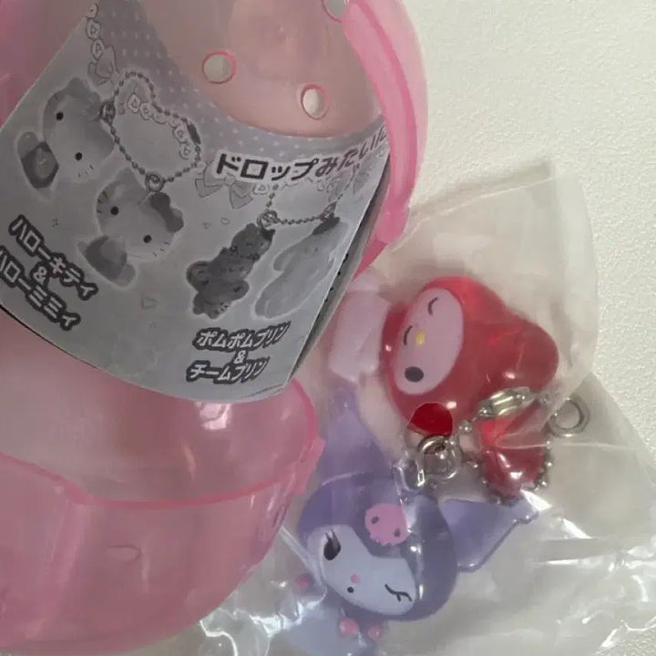 [BUNJANG] Sanrio Nakayoshi Drop Charm Gacha Kuromi &amp; Marroncream / 산리오 나카요시 드롭 참 가챠 쿠로미&amp;마멜