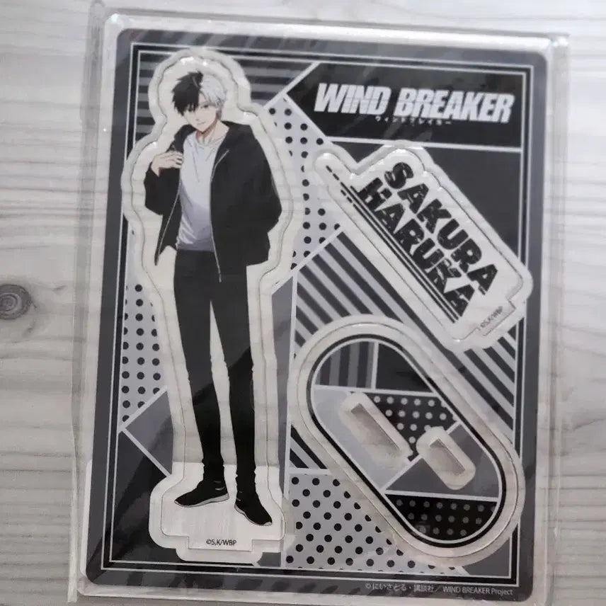 [BUNJANG] Wind Breaker Sakura Haruka Acrylic Stand / WIND BREAKER 윈브레 윈드브레이커 사쿠라 하루카 아크릴 스탠드
