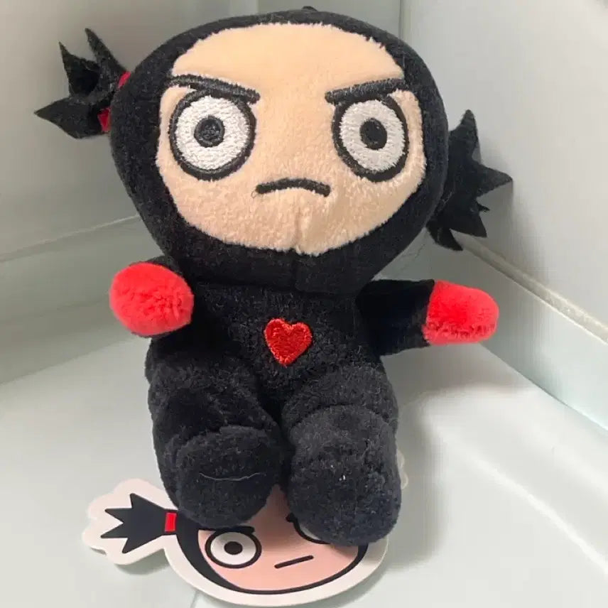 [BUNJANG] Pucca Plush Keychain / 뿌까 가루 인형 키링 새상품
