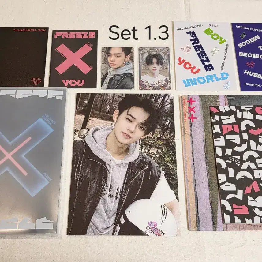 [BUNJANG] TXT Yeonjun Freeze Album + Photocard Bundle Set / TXT 투바투 영원럽 프리즈 앨범 + 연준 포카 set (연준 풀셋)