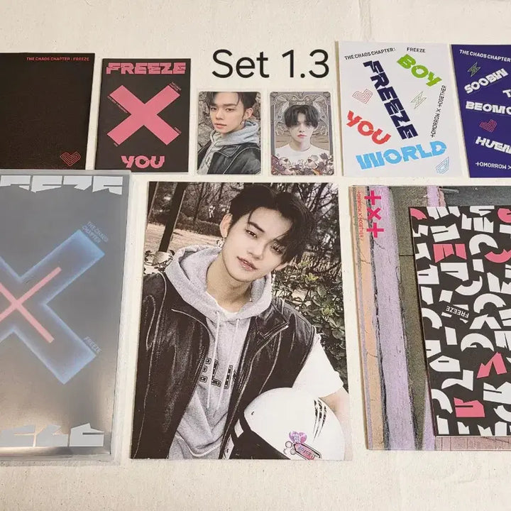 [BUNJANG] TXT Yeonjun Freeze Album + Photocard Bundle Set / TXT 투바투 영원럽 프리즈 앨범 + 연준 포카 set (연준 풀셋)