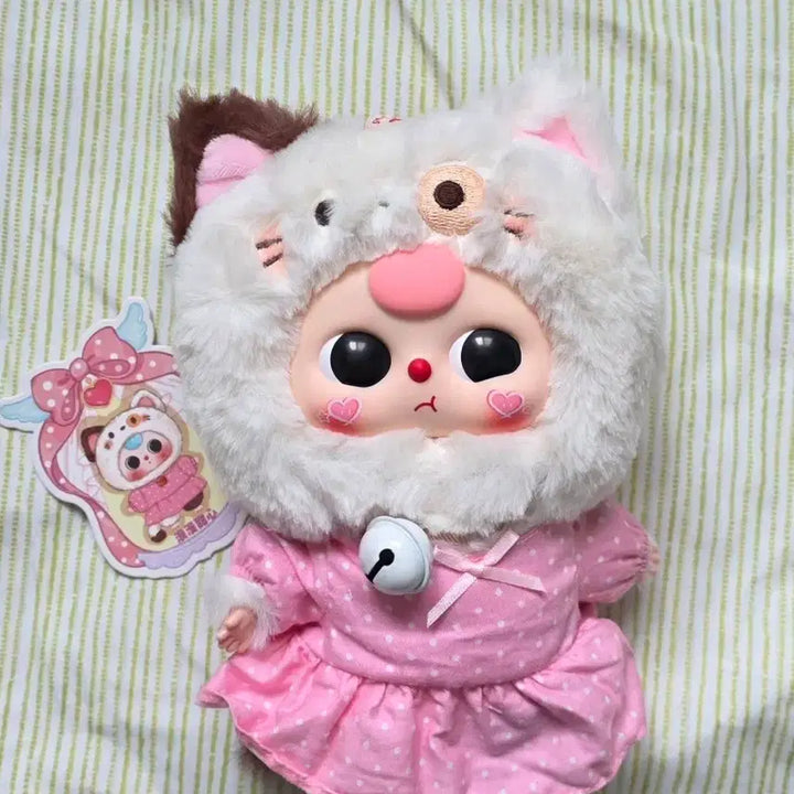 [BUNJANG] Baby Three Cat Wardrobe Doll Keyring / 베이비쓰리 고양이 옷장 인형 키링