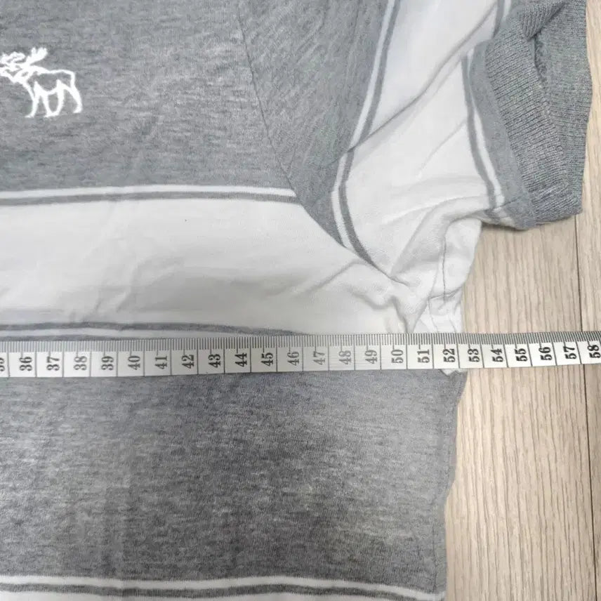 [BUNJANG] Abercrombie Stripe Polo Shirt L / 아베크롬비 스트라이프 반팔 폴로티셔츠 L