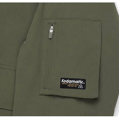 [BUNJANG] Kodak Kodamatic Stretch Anorak Khaki / [코닥] 코다마틱 스탠넥 스트레치 아노락 카키