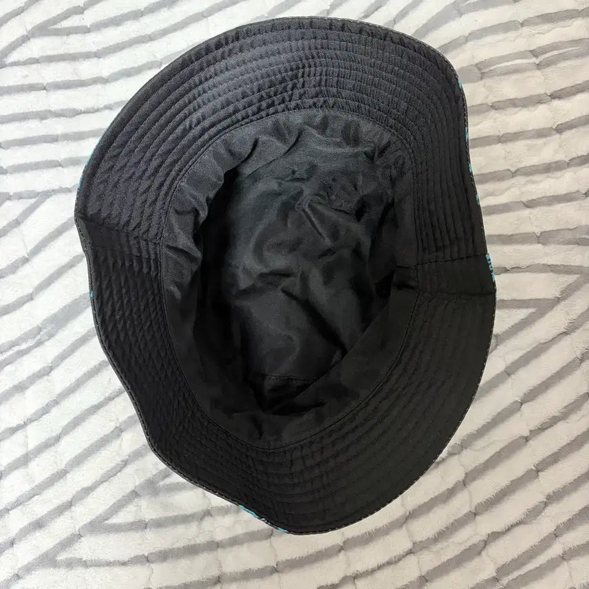 [BUNJANG] Black Palm Tree Pattern Bucket Hat / <새상품> 블랙 야자수 버킷햇 모자