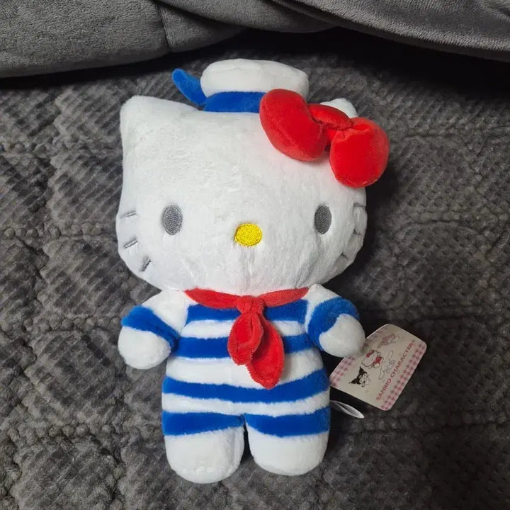 [BUNJANG] Hello Kitty Marine Look Plush Doll / 헬로키티 마린룩 봉제인형