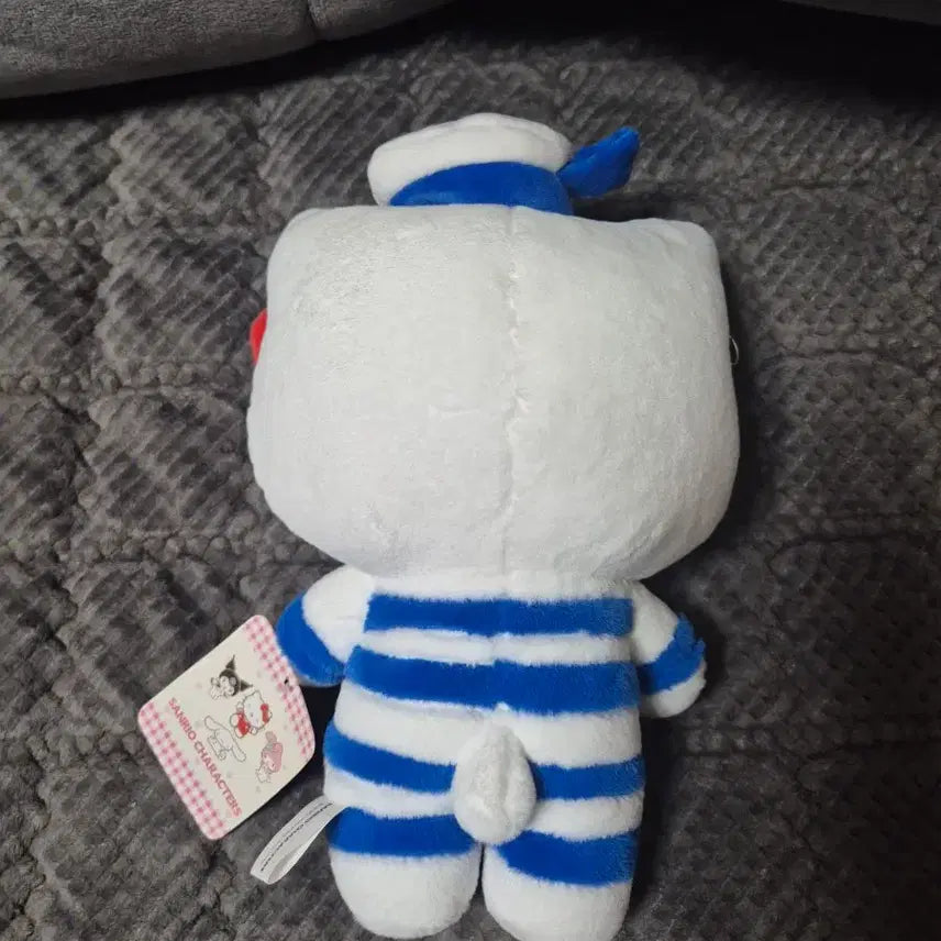 [BUNJANG] Hello Kitty Marine Look Plush Doll / 헬로키티 마린룩 봉제인형