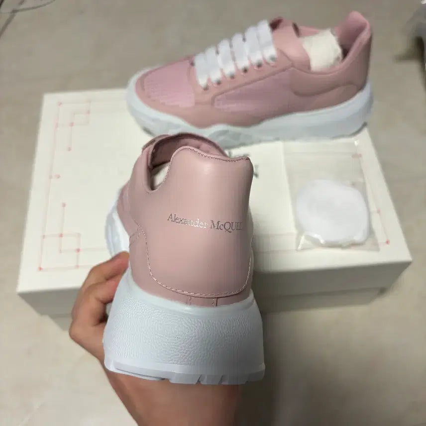 [BUNJANG] Alexander McQueen Court Trainer Sneakers / 새상품(225)알렉산더맥퀸 코트 트레이너 스니커 핑크