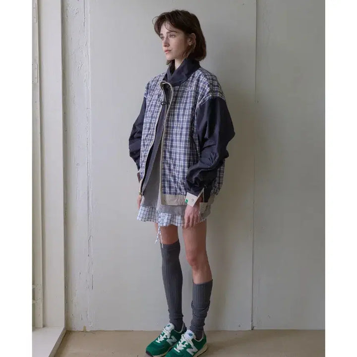 [BUNJANG] Nocontents Reversible Jumper Beige / 노컨텐츠 양면 점퍼 베이지