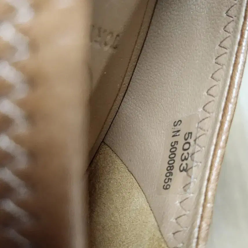 [BUNJANG] Tory Burch Open Toe Leather Wedge Heels / 토리버치 토오픈 가죽 웨지힐7.5/245