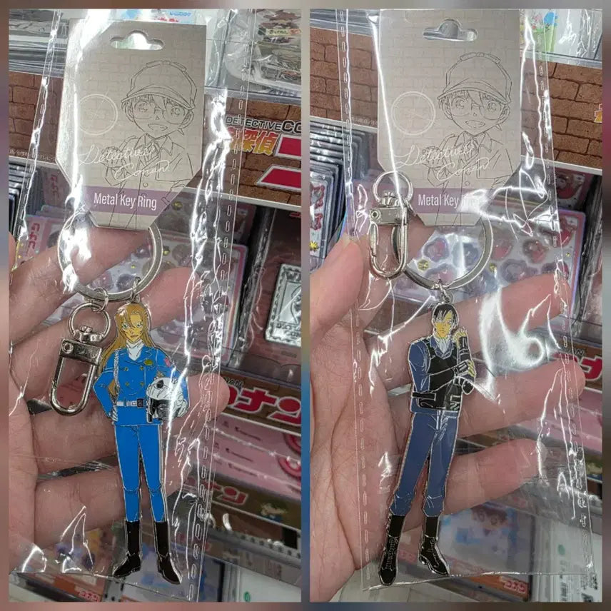 [SOLD OUT] 명탐정코난 메탈 키홀더 하기와라 치하야 켄지 [
