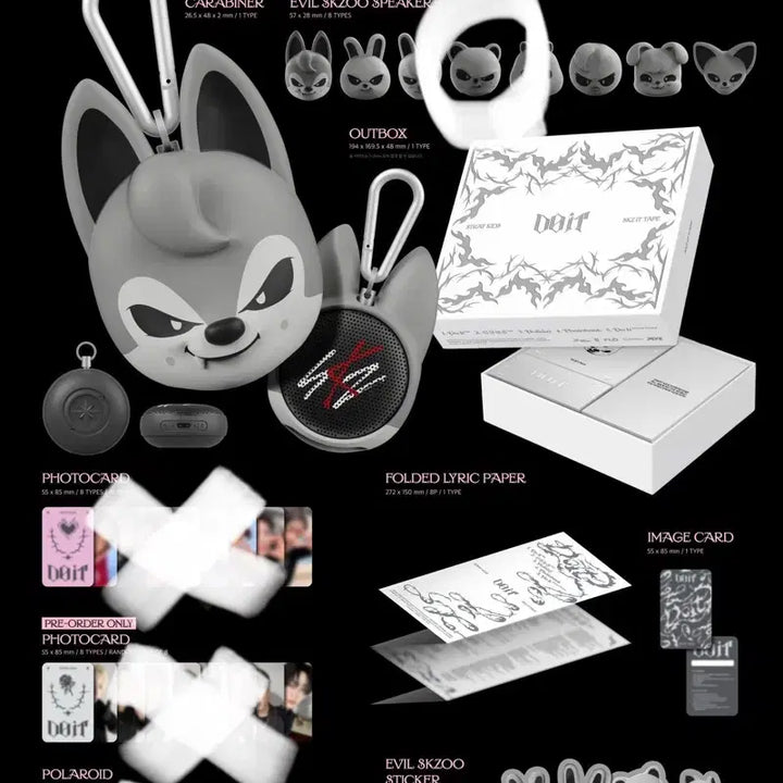 [SOLD OUT] 스트레이키즈 현진 스키주이블스피커앨범 지니렛 양도