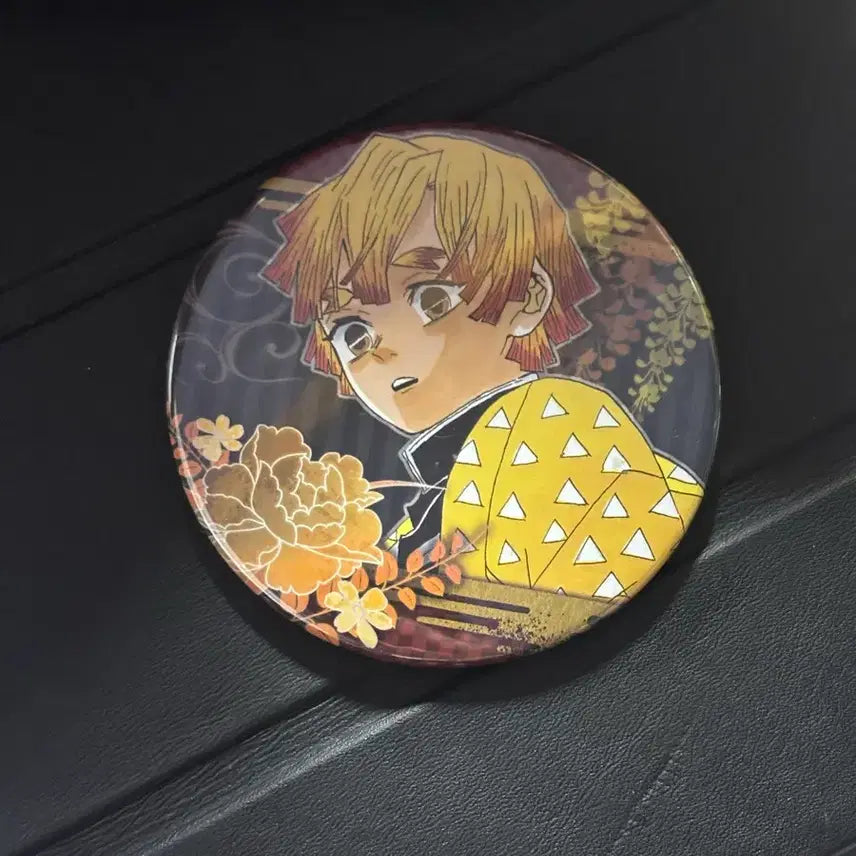 [BUNJANG] Demon Slayer Zenitsu Can Badge / 귀멸의칼날 젠이츠 원화 캔뱃지