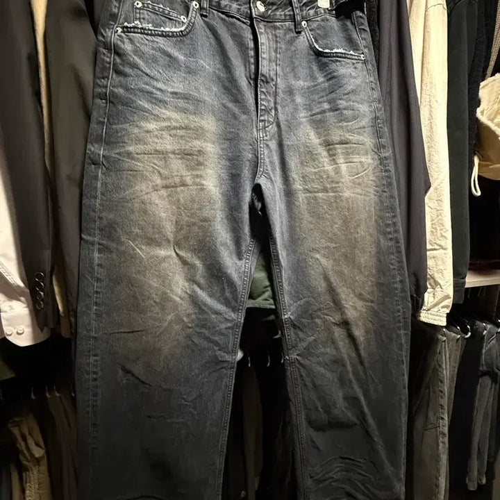 [SOLD OUT] 논노드 젠 더티 오일 워시드 데님 팬츠 2사이즈 새상품