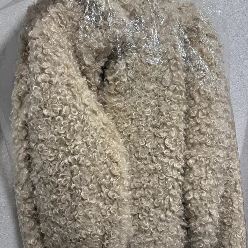 [BUNJANG] The Aperture 60s Furry Jacket - Ivory / 디애퍼처 퍼자켓 60s furry jacket - ivory