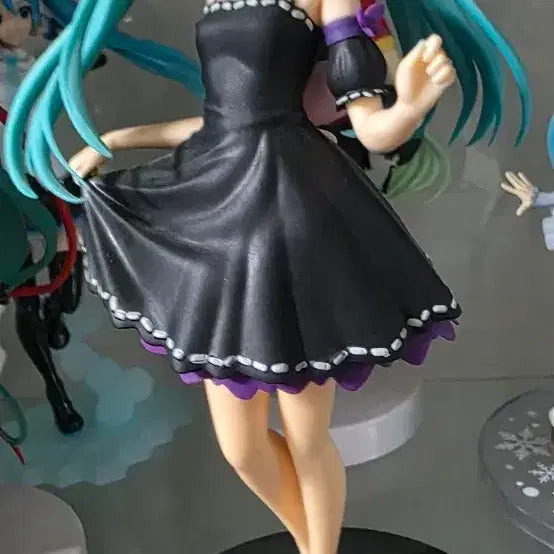[BUNJANG] Hatsune Miku Black Dress Figure / 하츠네 미쿠 블랙 드레스 피규어
