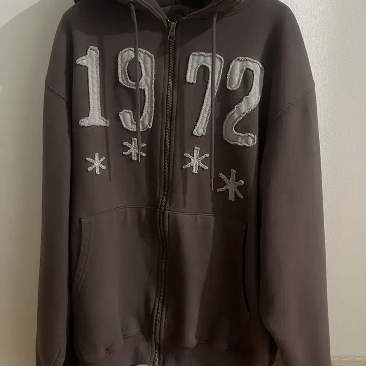 [BUNJANG] The Coldest Moment 1972 Hooded Zip-Up Dark Brown (M) / 더콜디스트모먼트 1972 후드 집업 다크브라운m