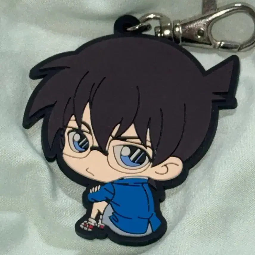 [BUNJANG] Detective Conan Edogawa Conan Rubber Keyring Key Holder / 명탐정 코난 에도가와 코난 러버 키링 키홀더