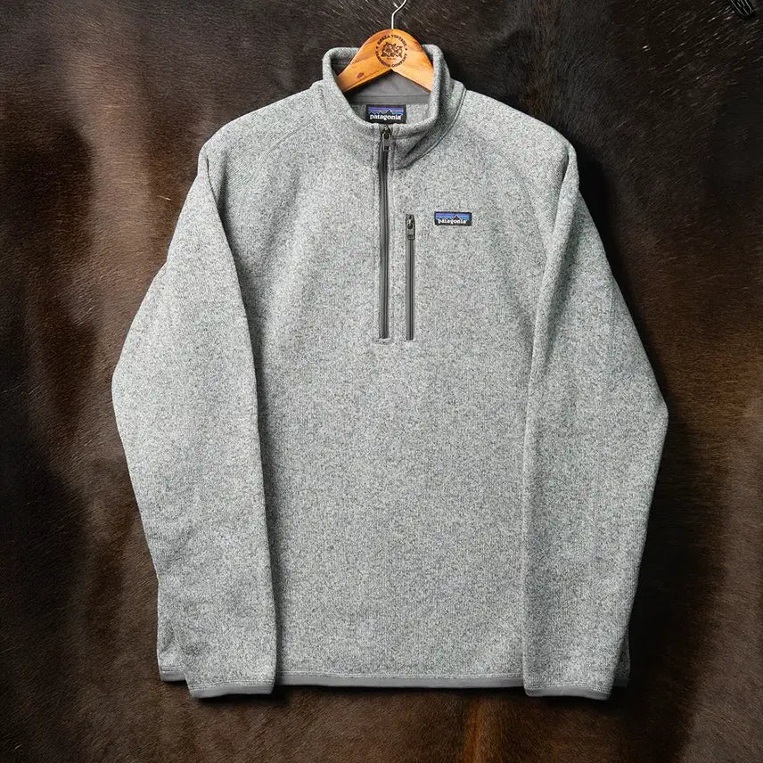 [BUNJANG] Patagonia Better Sweater Quarter Zip-Up Stone Wash Heather / [L] 파타고니아 25523 베터 스웨터 쿼터집업 스톤워시 헤더
