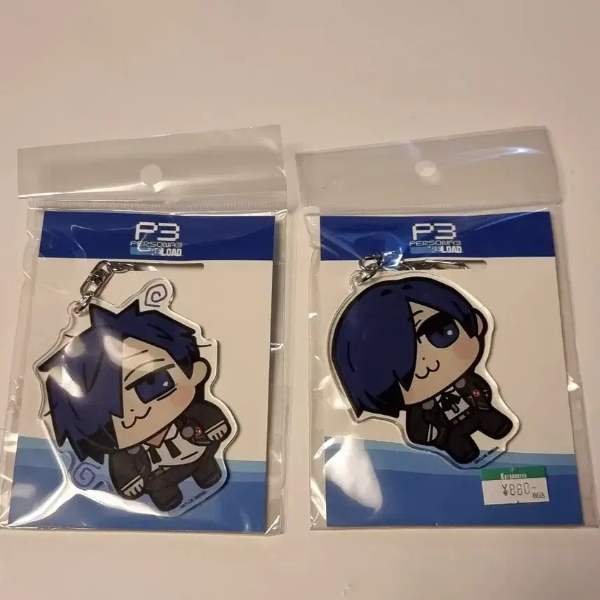 [BUNJANG] Persona 3 Acrylic Keyring Bundle / 페르소나 페르소나3 부쿠부 아크릴 키링 2개