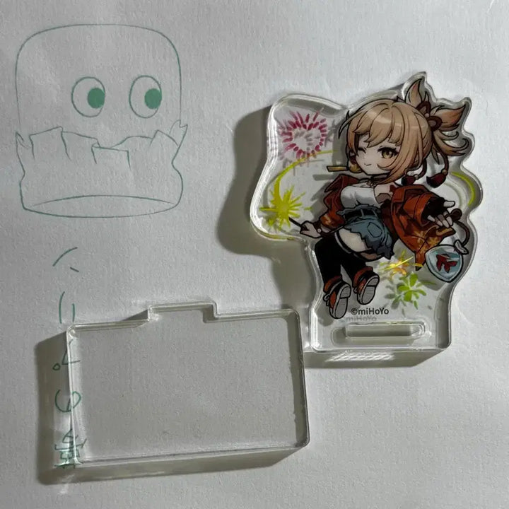 [BUNJANG] Genshin Impact Yoimiya Acrylic Stand / 원신 요이미야 아크릴 스탠드