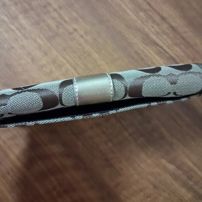 [BUNJANG] Coach Signature Long Wallet Brown/Gold / 코치 시그니처 장지갑 브라운/골드