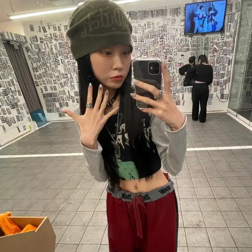 [BUNJANG] Von Dutch Khaki Beanie / 본더치 카키 비니