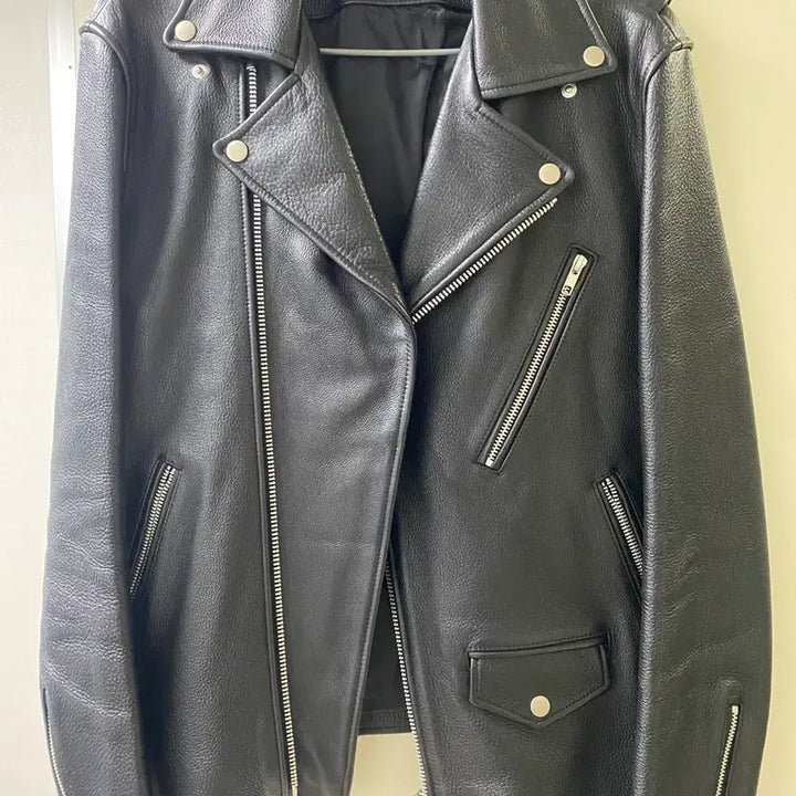 [BUNJANG] VIVASTUDIO Cowhide Leather Rider Jacket L / 비바스튜디오 소가죽 라이더자켓 L