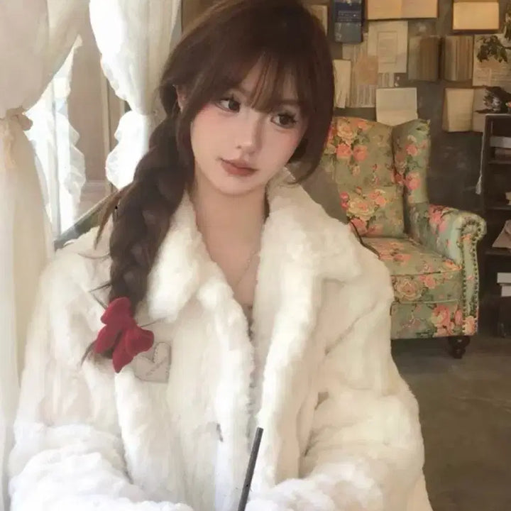 [BUNJANG] Fur Jacket / 퍼자켓