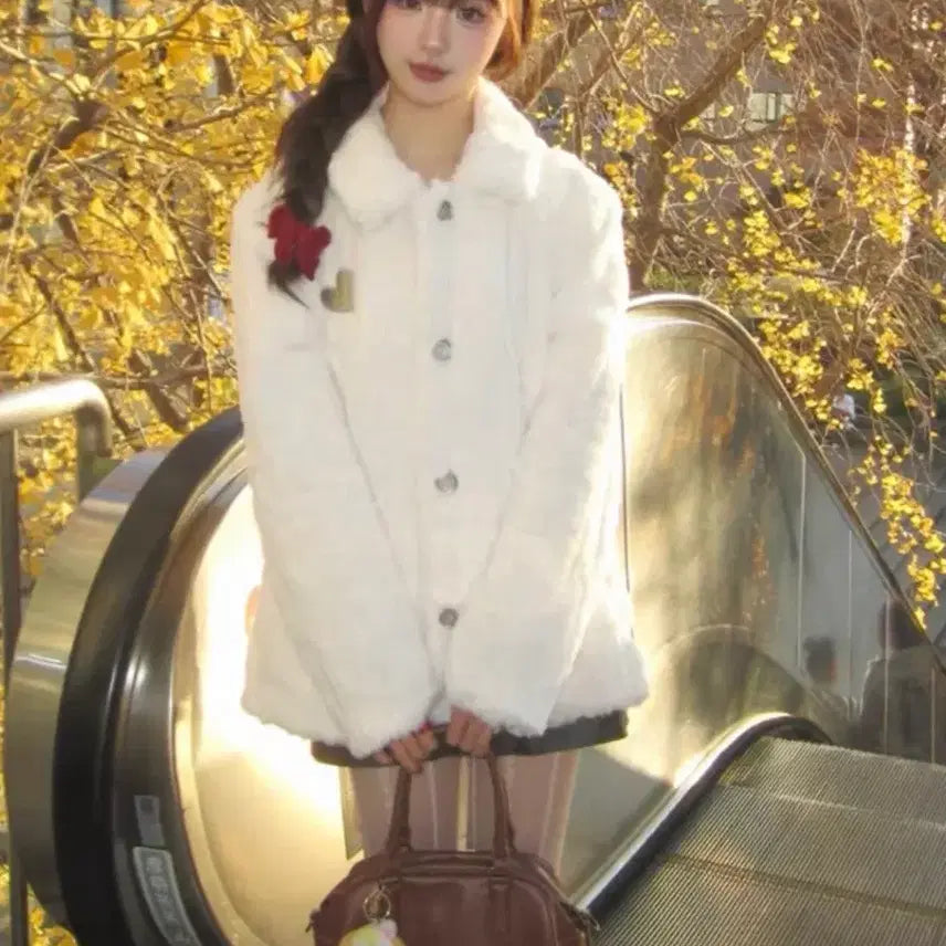 [BUNJANG] Fur Jacket / 퍼자켓