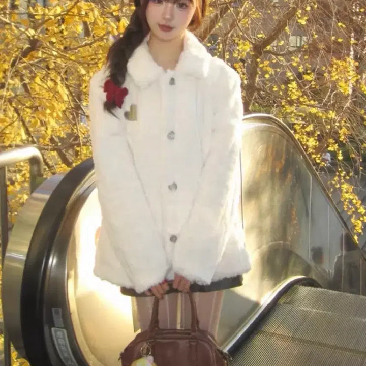 [BUNJANG] Fur Jacket / 퍼자켓