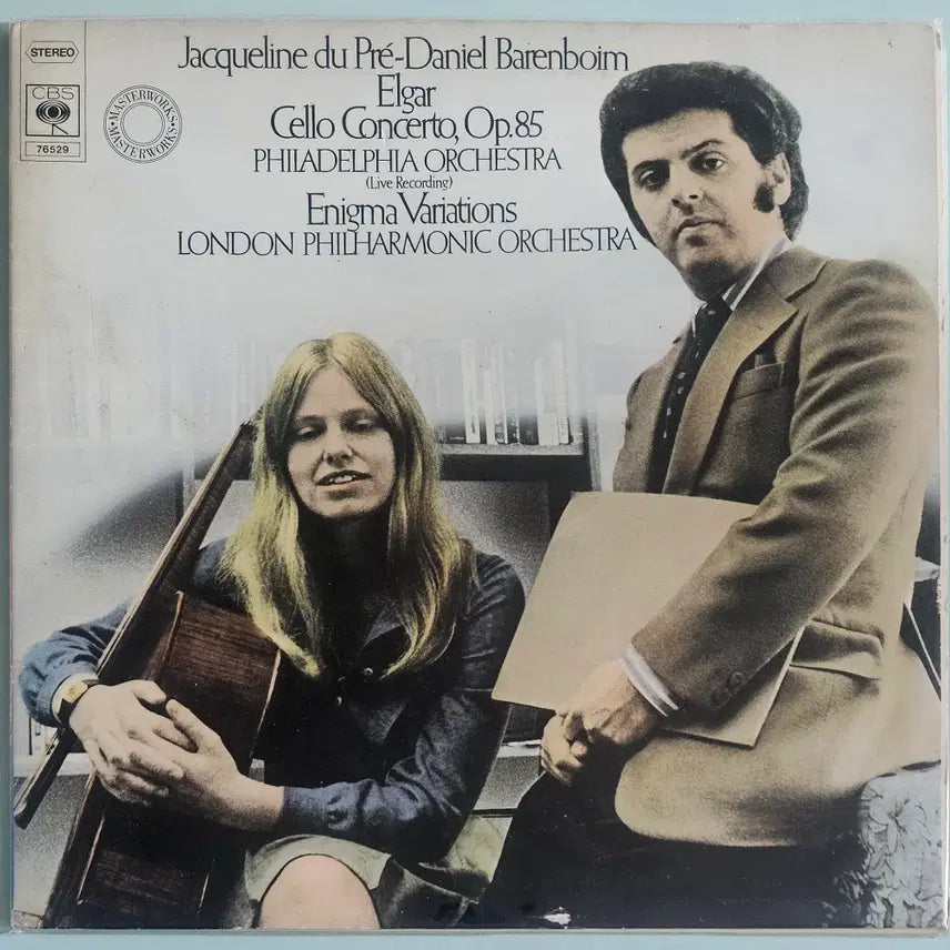 [BUNJANG] Daniel Barenboim Elgar Cello Concerto LP / LP 다니엘 바렌보임 엘가 첼로 (수입반)