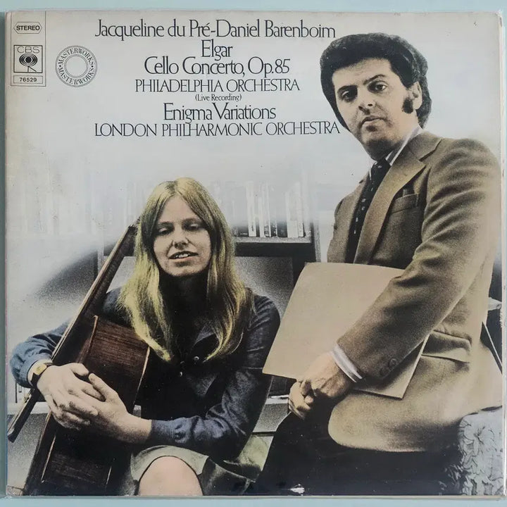 [BUNJANG] Daniel Barenboim Elgar Cello Concerto LP / LP 다니엘 바렌보임 엘가 첼로 (수입반)