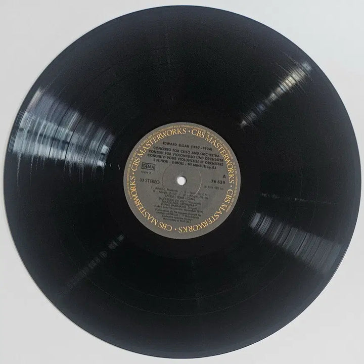 [BUNJANG] Daniel Barenboim Elgar Cello Concerto LP / LP 다니엘 바렌보임 엘가 첼로 (수입반)