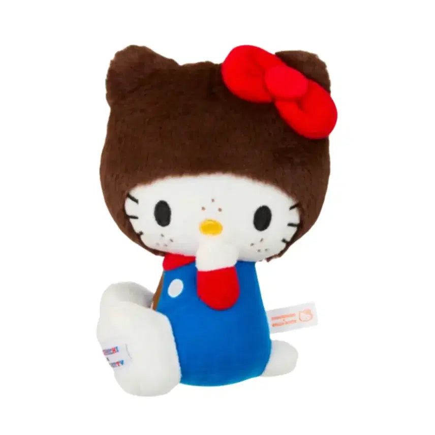 [BUNJANG] Monchhichi Hello Kitty Character Keyring / 몬치치 헬로키티 인형 키링 새상품