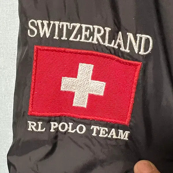 [SOLD OUT] POLO 폴로 남자양면점퍼 스위스 RL 폴로팀 추동 L 100-105