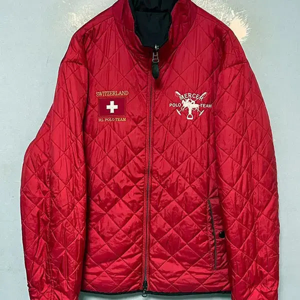 [SOLD OUT] POLO 폴로 남자양면점퍼 스위스 RL 폴로팀 추동 L 100-105