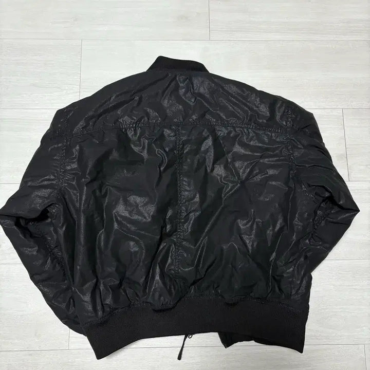 [BUNJANG] Groove Rhyme Black Bomber Jacket (M) / 그루브라임 항공점퍼 블랙 M