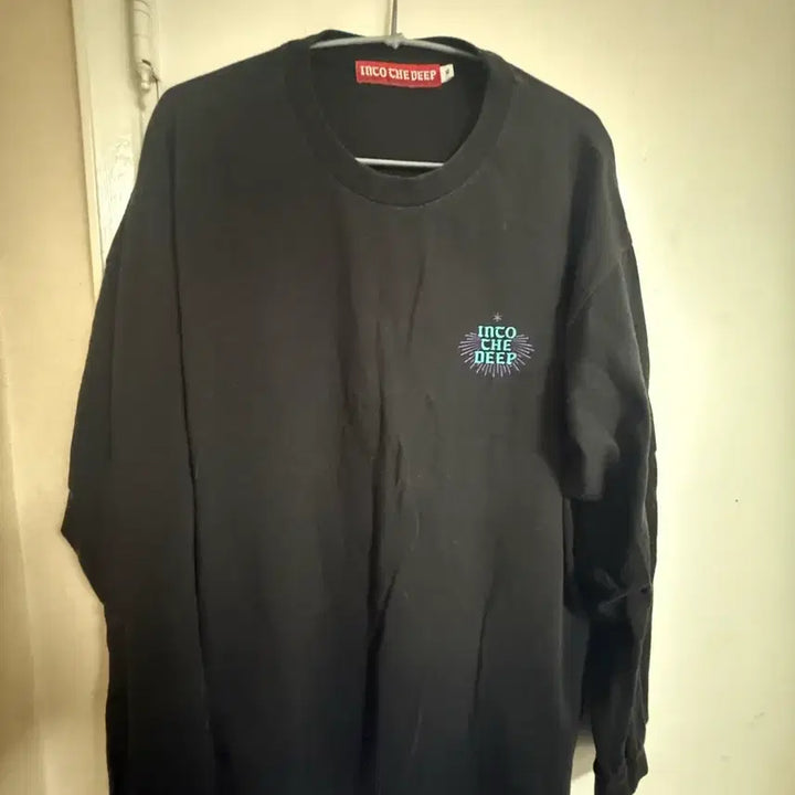 [BUNJANG] Into The Deep Black Long Sleeve / INTO THE DEEP 블랙 롱슬리브