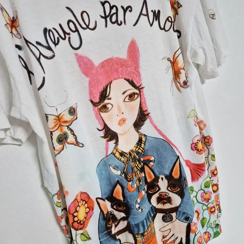 [BUNJANG] Gucci Graphic Limited Edition T-shirt / (정품) 구찌 한정판 그래픽 반팔 티셔츠 S