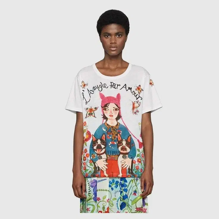 [BUNJANG] Gucci Graphic Limited Edition T-shirt / (정품) 구찌 한정판 그래픽 반팔 티셔츠 S