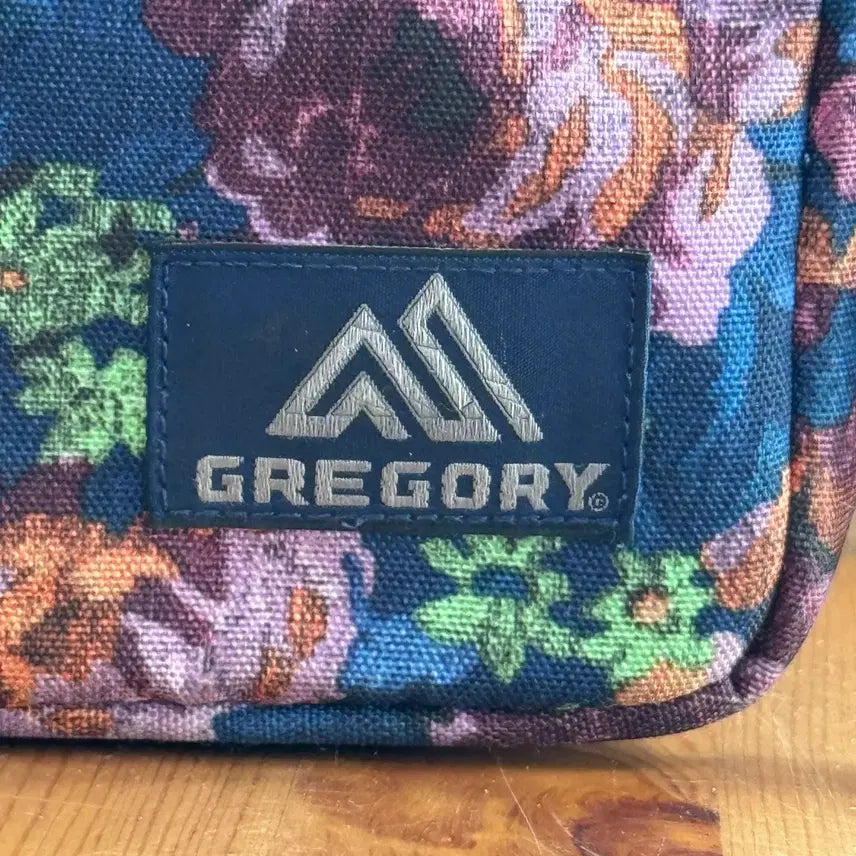 [BUNJANG] Gregory Floral Pattern Crossbody Bag / 그레고리 여성 꽃무늬 플라워 크로스백 가방