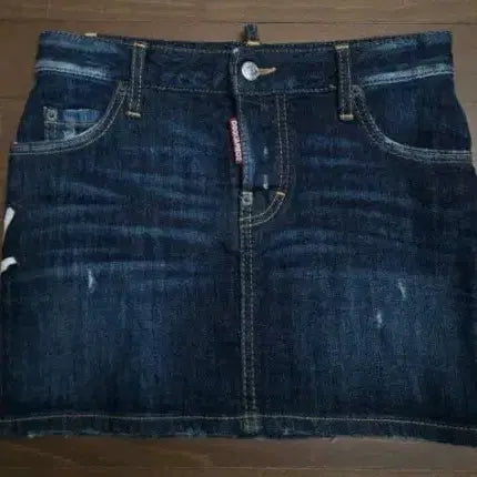 [BUNJANG] Dsquared2 Denim Mini Skirt / (최상급)정품!디스퀘어드 데미지 청미니스커트 25