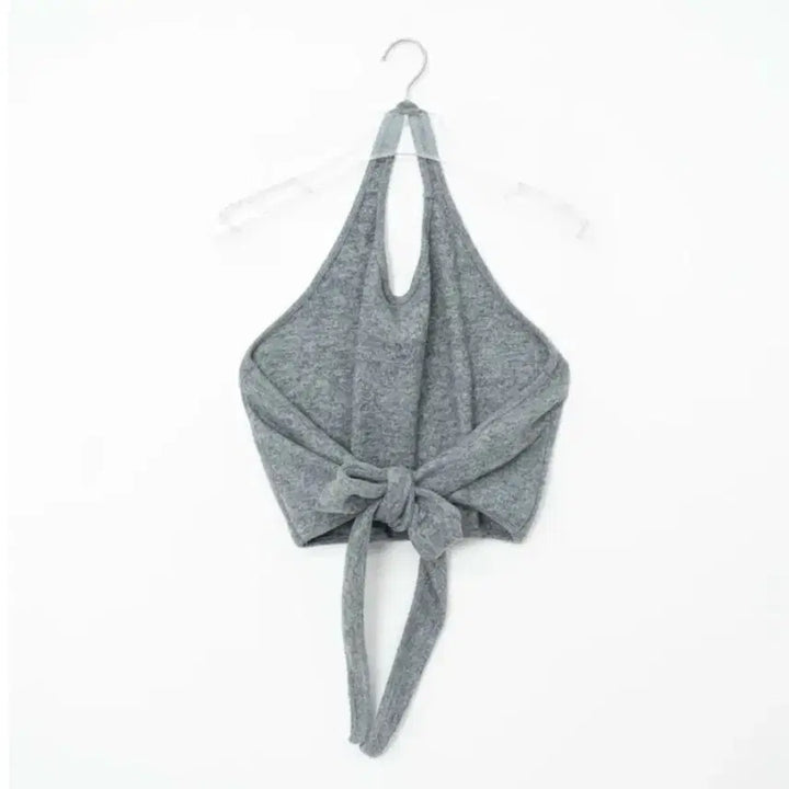 [BUNJANG] Halter Neck Layered Tank Top / 새제품 홀터넥 스트랩 레이어드 나시