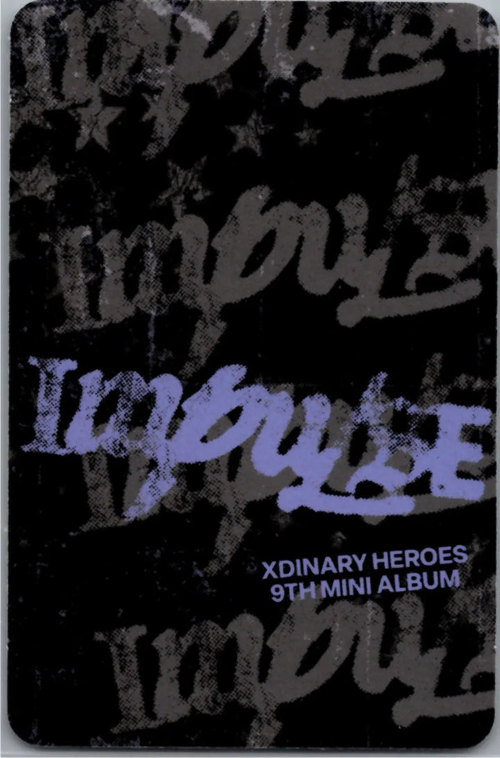 Xdinary Heroes "IMPULSE" - Official Photocard [26.10.13]
